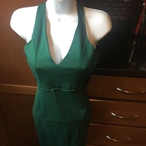 Lulus emerald dress. Extra small. Never worn.